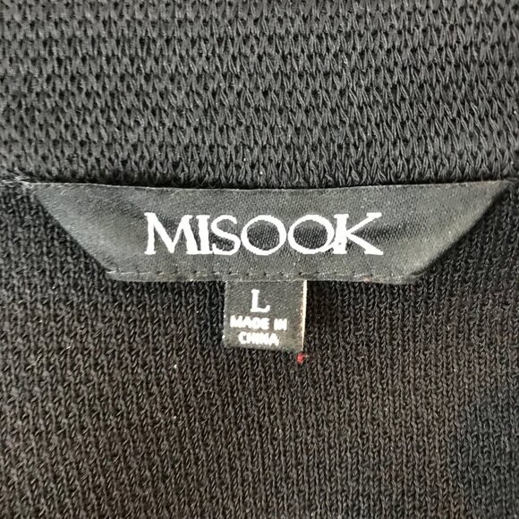 Misook Women's Colorblock Diamond Cardigan Sweater Size L - Picture 7 of 9